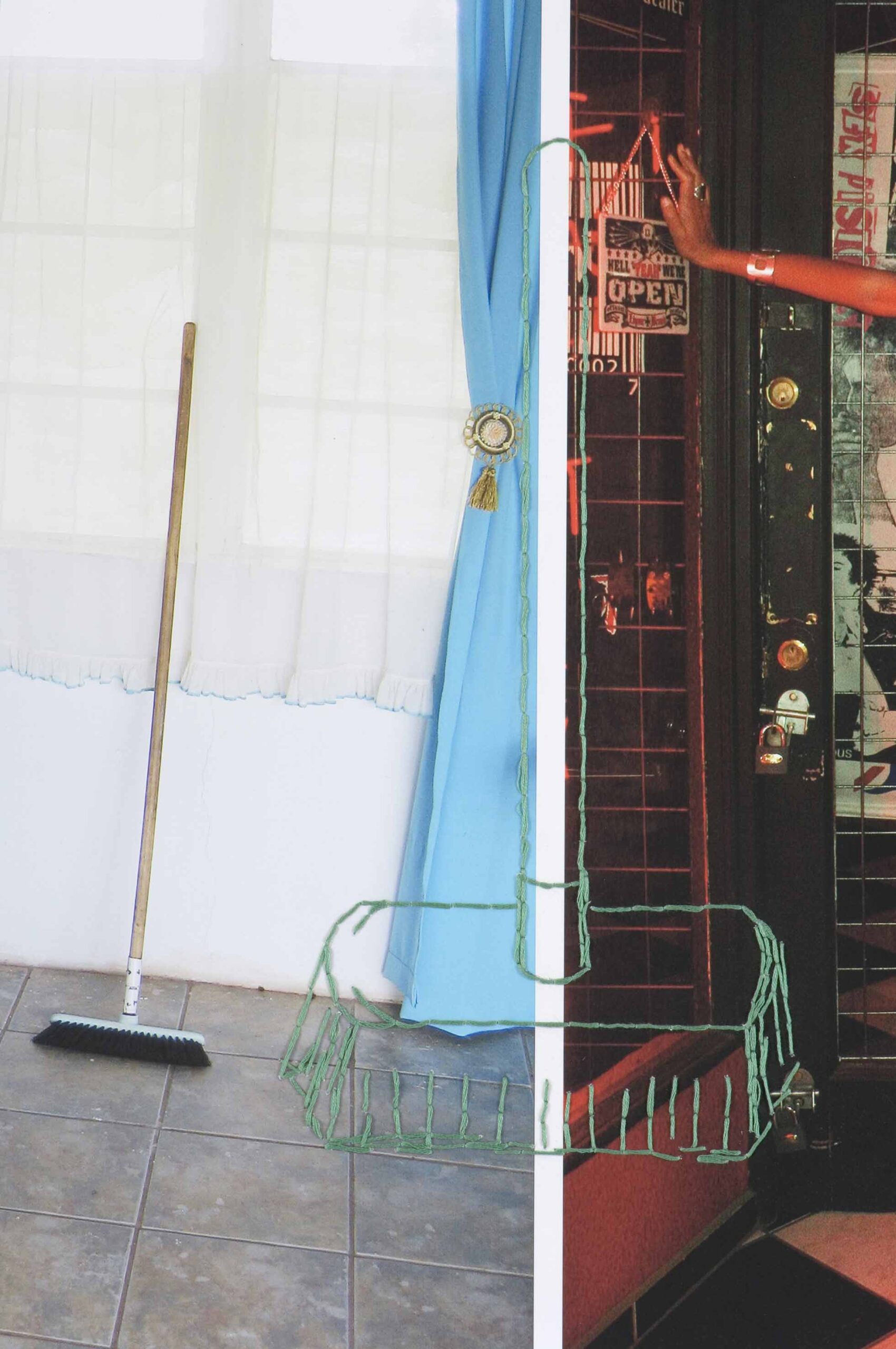 Modern.Urban.Westernised.Bitch - detail (2008), Sharlene Khan