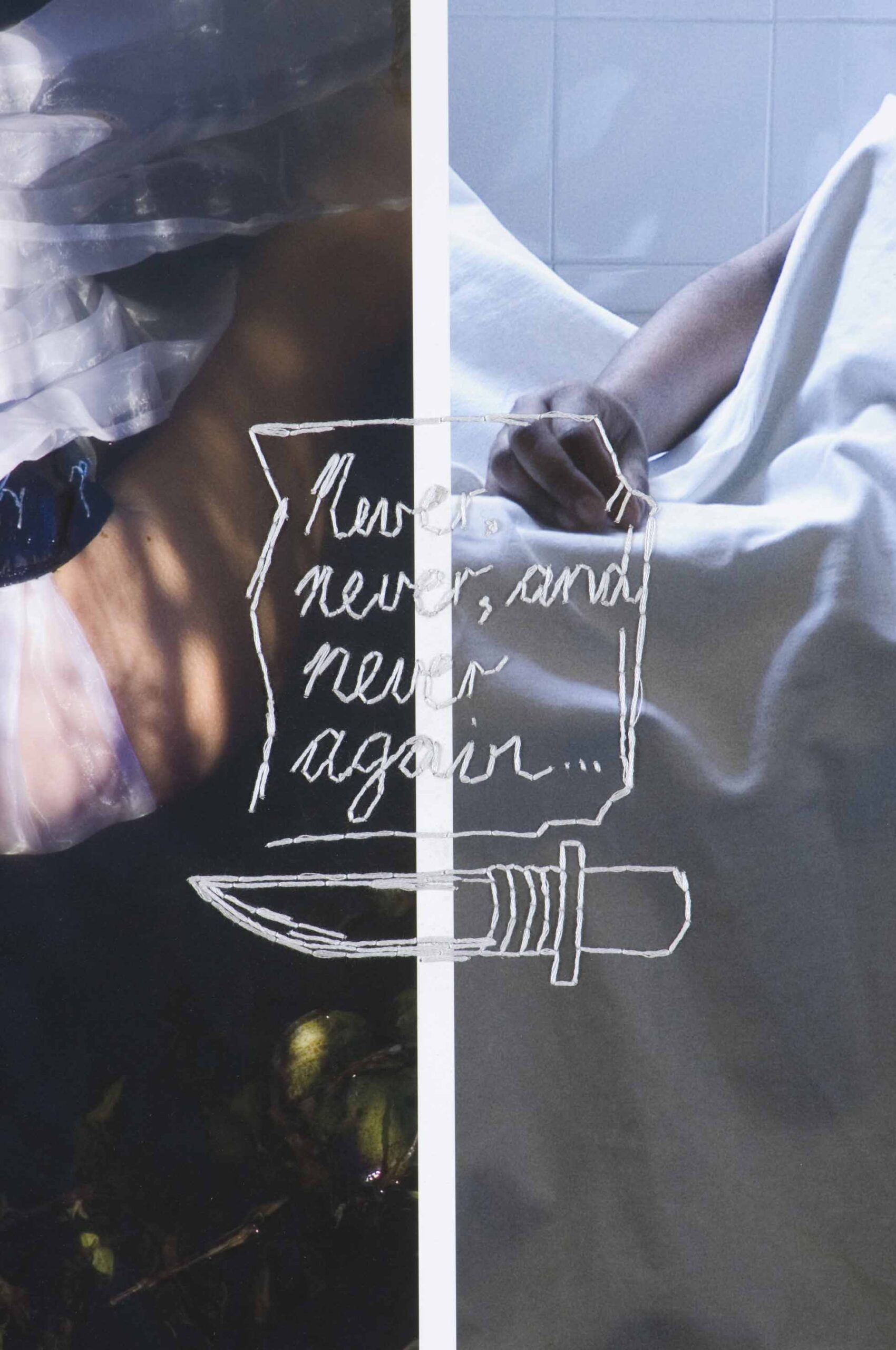 Never, never and never again - detail (2008), Sharlene Khan