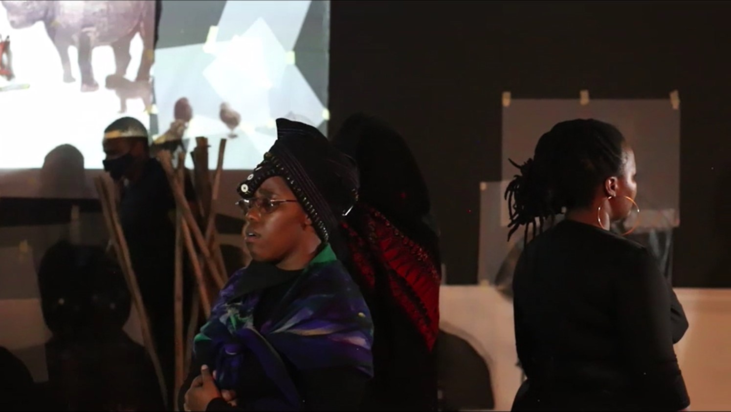 Post-Apartheid Guernica-Come Home, A Call - detail 2 (2021), Sharlene Khan