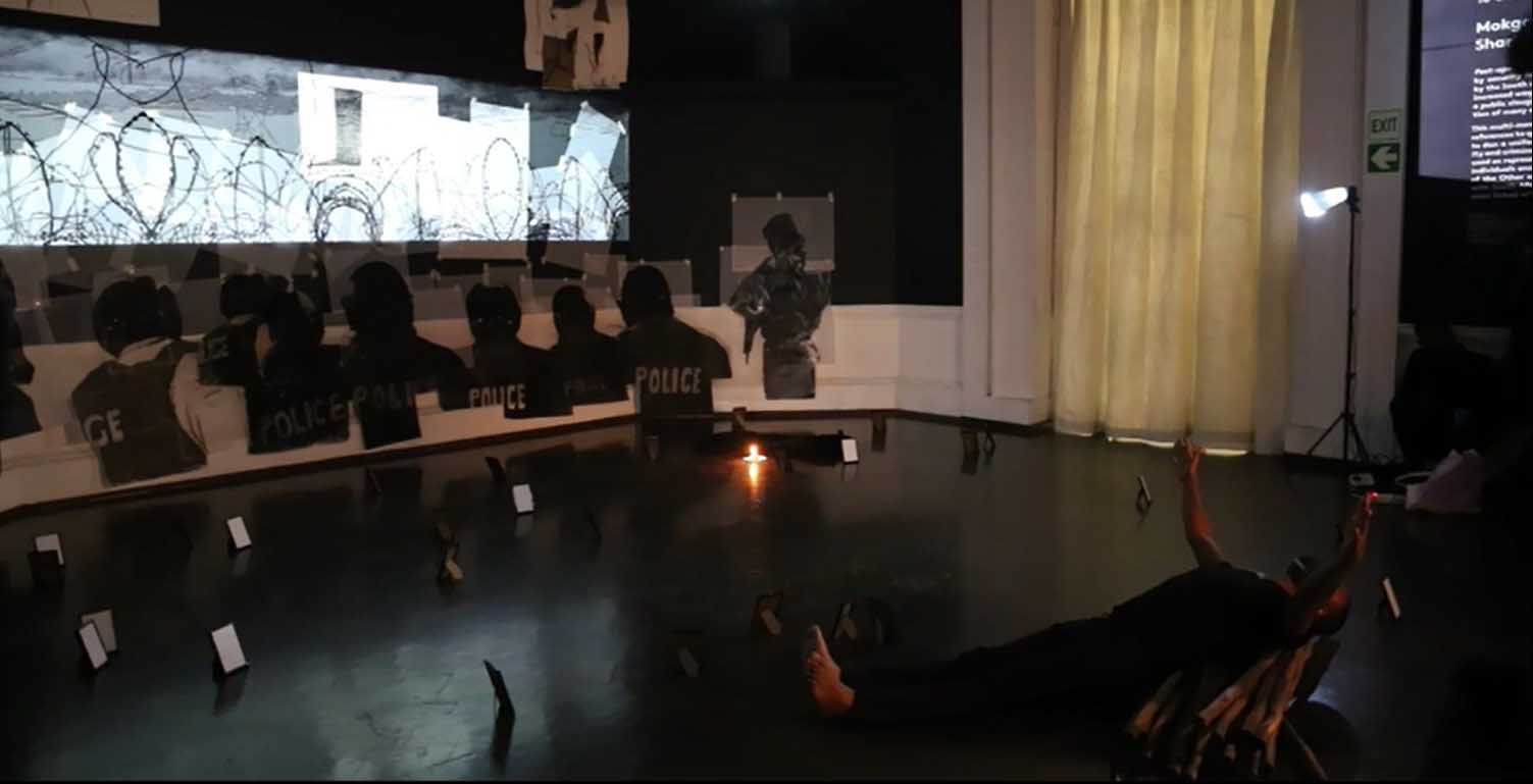 Post-Apartheid Guernica-Come Home, A Call - detail 5 (2021), Sharlene Khan