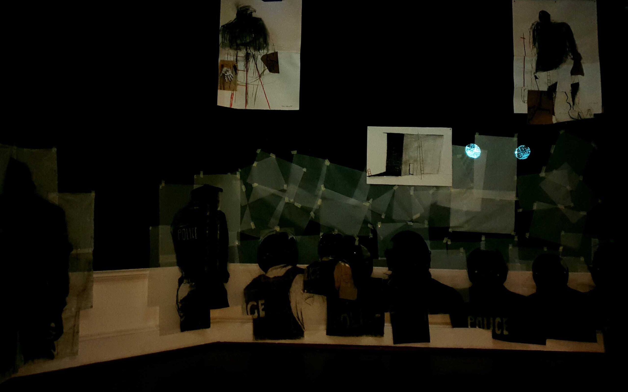 Post-Apartheid Guernica - detail 3 (2021), Sharlene Khan and Mokgabudi Amos Letsoalo