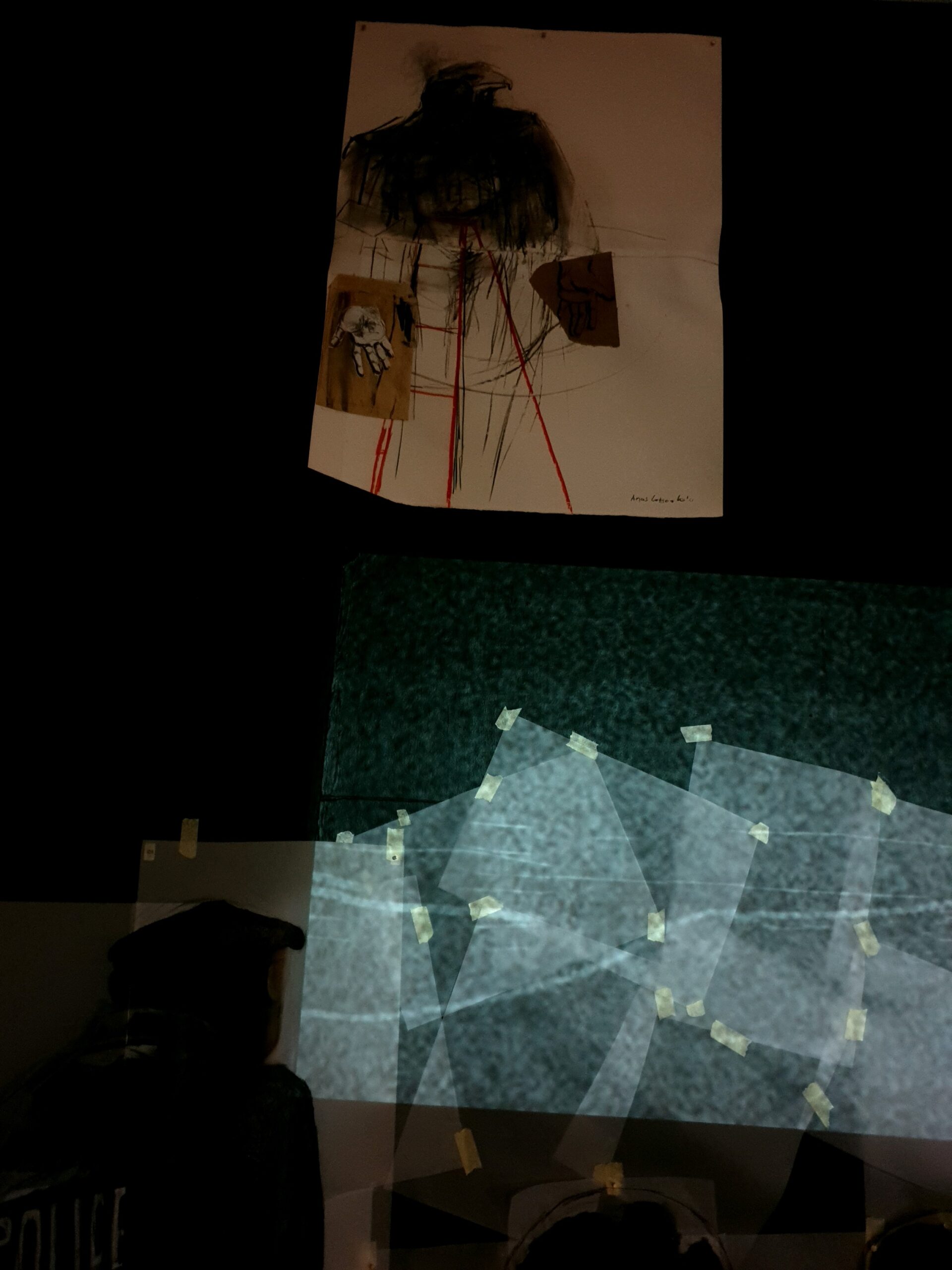 Post-Apartheid Guernica - detail 5 (2021), Sharlene Khan and Mokgabudi Amos Letsoalo