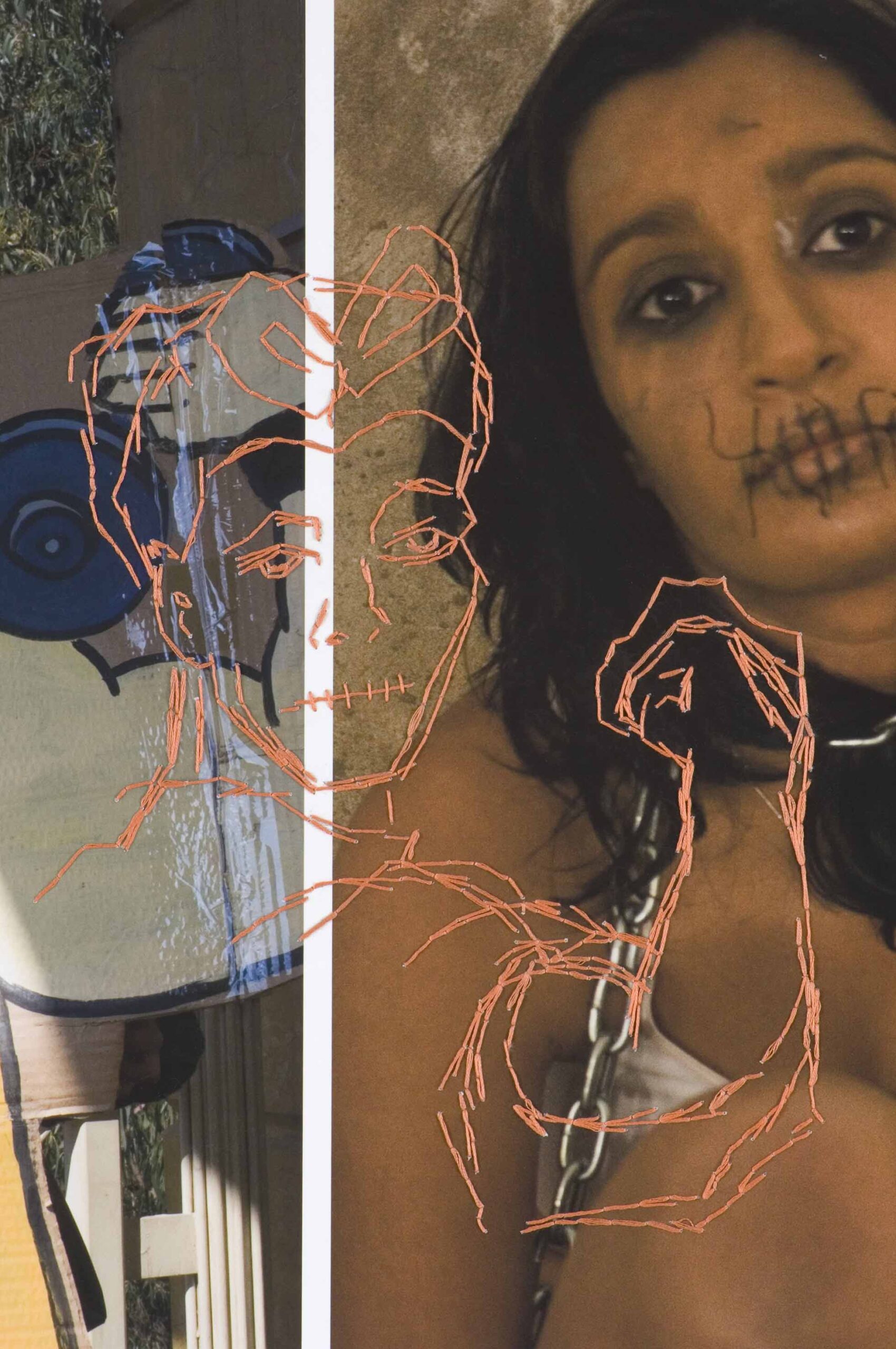 Race, Class, Gender - detail (2008), Sharlene Khan