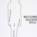 Westernised.Educated.Bitch - detail 2 (2008), Sharlene Khan