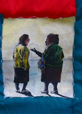 Two Fish and Five Loaves VI (2001), Sharlene Khan