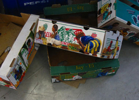 Two Fish and Five Loaves XIII (2001), Sharlene Khan