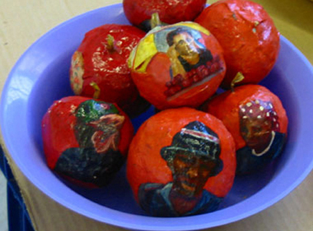 Two Fish and Five Loaves XV (2001), Sharlene Khan